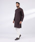 Embroidered Dobby Kurta